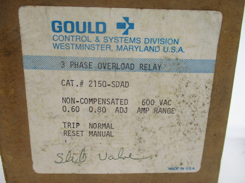 GOULD 2150-SDAD NSMP