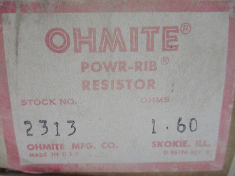 OHMITE 2313 NSMP