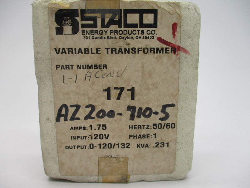 STACO 171 120V 1.75A NSMP