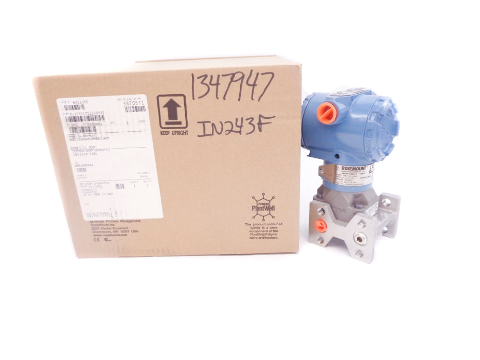ROSEMOUNT 3051CG3A03A1AH2B3L4E5 36PSI NSMP