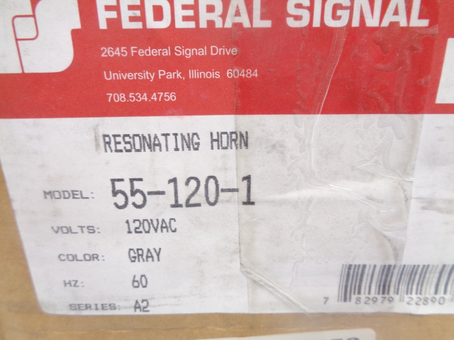 FEDERAL SIGNAL 55-120-1 SER. A2 NSMP