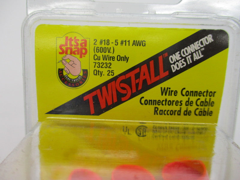 ITS A SNAP ELECTRICAL 73232 (PKG OF 25) NSMP