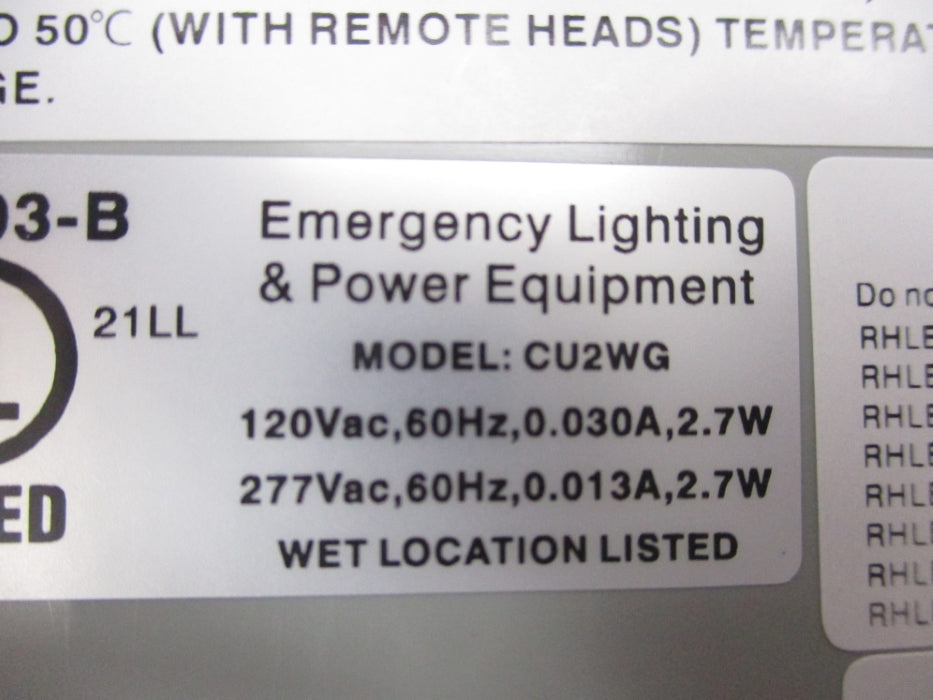 COMPASS CU2WG 120/277VAC 0.030/0.013A NSMP