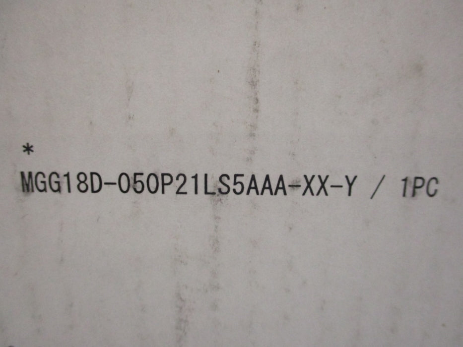 AZBIL CORPORATION MGG18D-05021LS5AAA-XX-Y NSMP