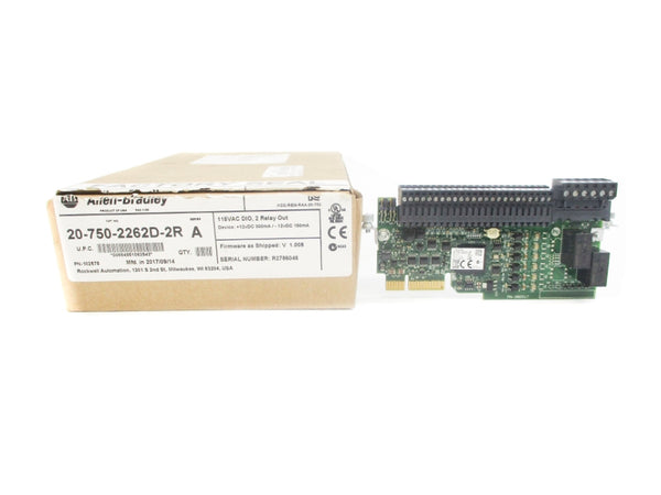 ALLEN BRADLEY 20-750-2262D-2R SER. A F/W V1.008 115VAC NSMP