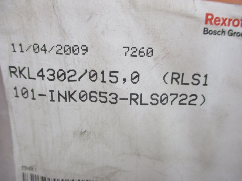 REXROTH RKL4302/015.0 R911310651 NSMP