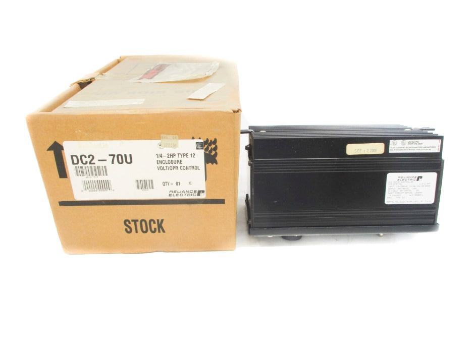 RELIANCE ELECTRIC DC2-70U 115/230VAC 12.5A NSMP