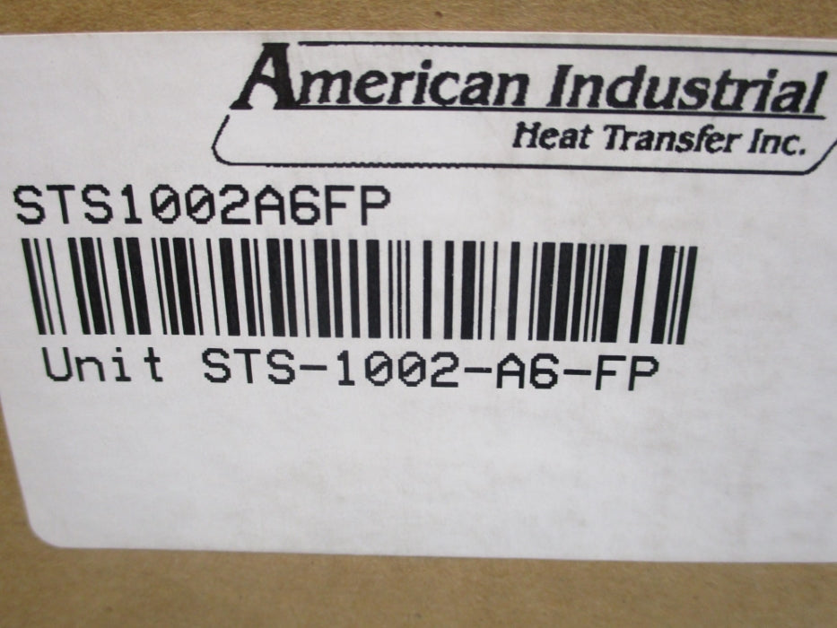 AMERICAN INDUSTRIAL STS-1002-A6-FP 300PSI 300F NSMP