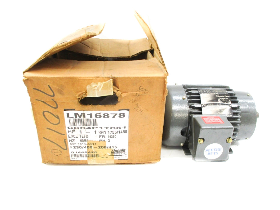 LINCOLN MOTORS CCS4P1TC61 LM16878BB NSMP