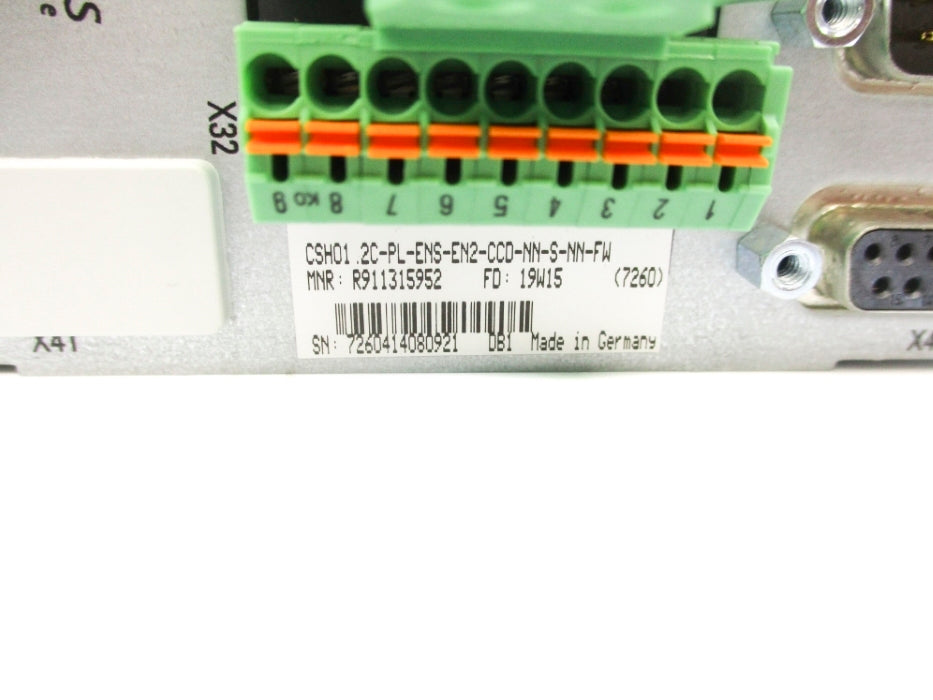 REXROTH R911315952 CSH01.2C-PL-ENS-EN2-CCD-NN-S-NN-FW NSMP