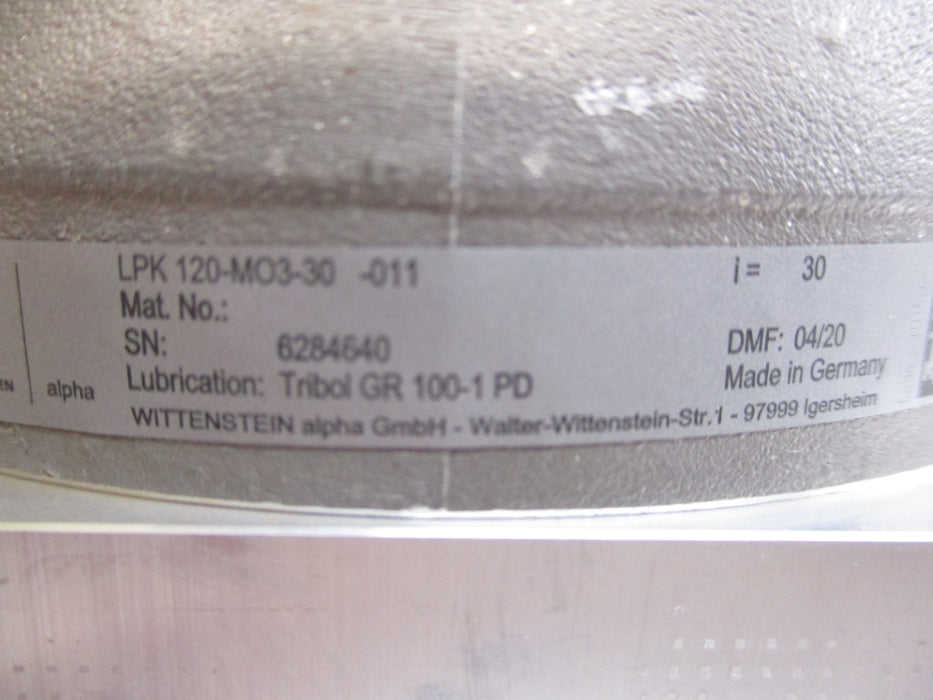 WITTENSTEIN LPK120-MO3-30-011 NSMP