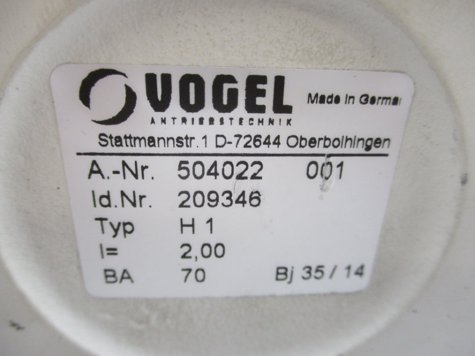 VOGEL 504022001 209346 (AS PICTURED) NSNP