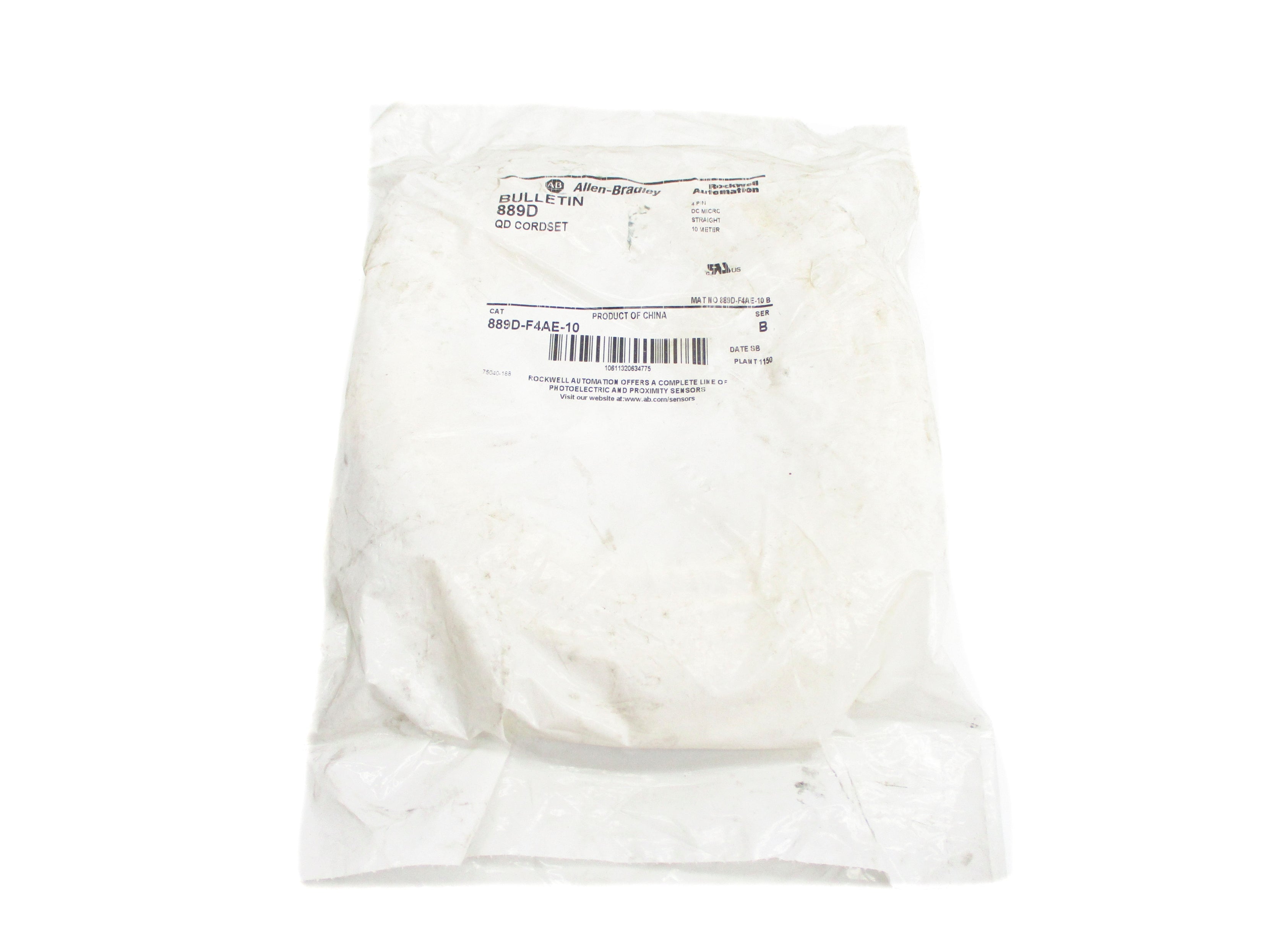 ALLEN BRADLEY 889D-F4AE-10 SER. B NSMP