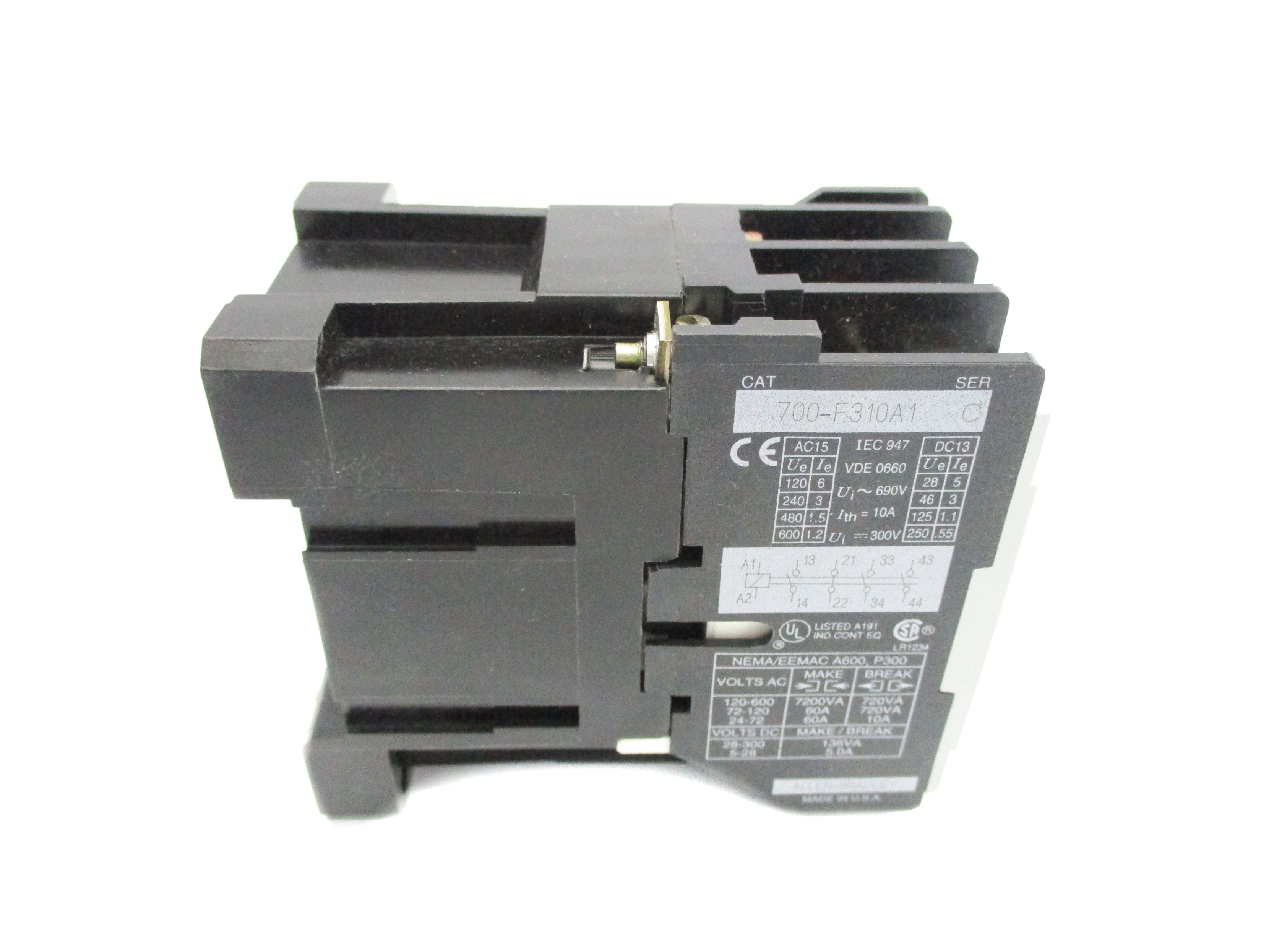 INDUSTRIAL SPARE PART 700-F310A1 SER. C 110/120V (GY/BL) NSMP