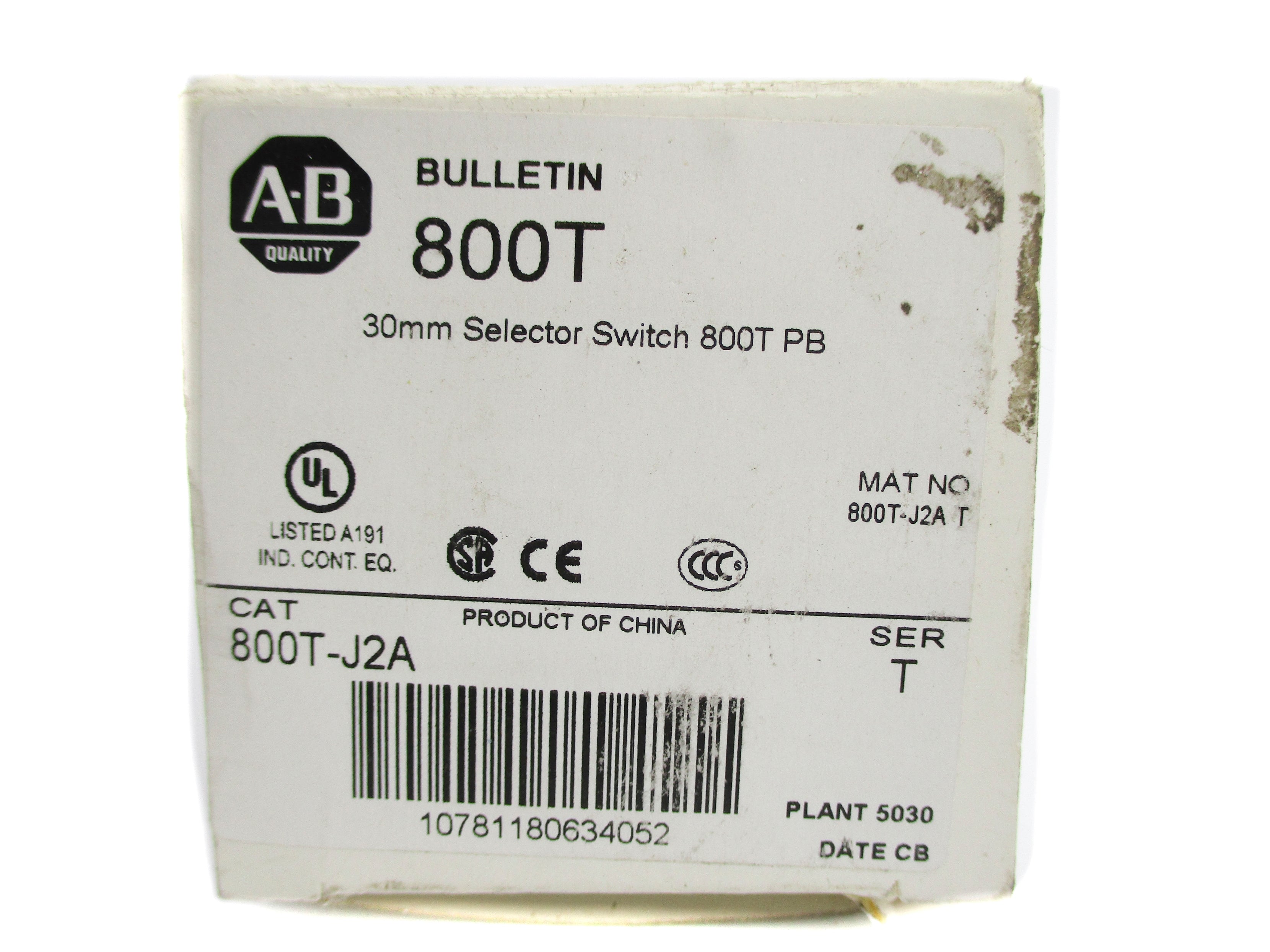 INDUSTRIAL SPARE PART 800T-J2A SER. T (AS PICTURED1) (WH) NSMP