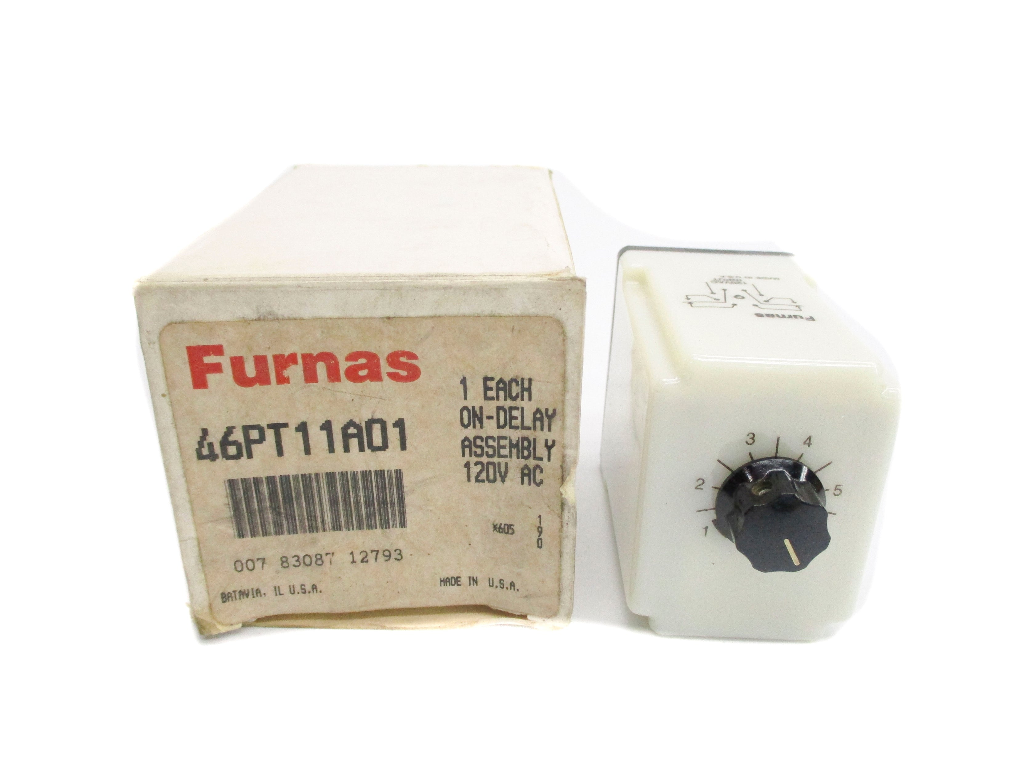 FURNAS 46PT11A01 0.1-10S 120VAC NSMP