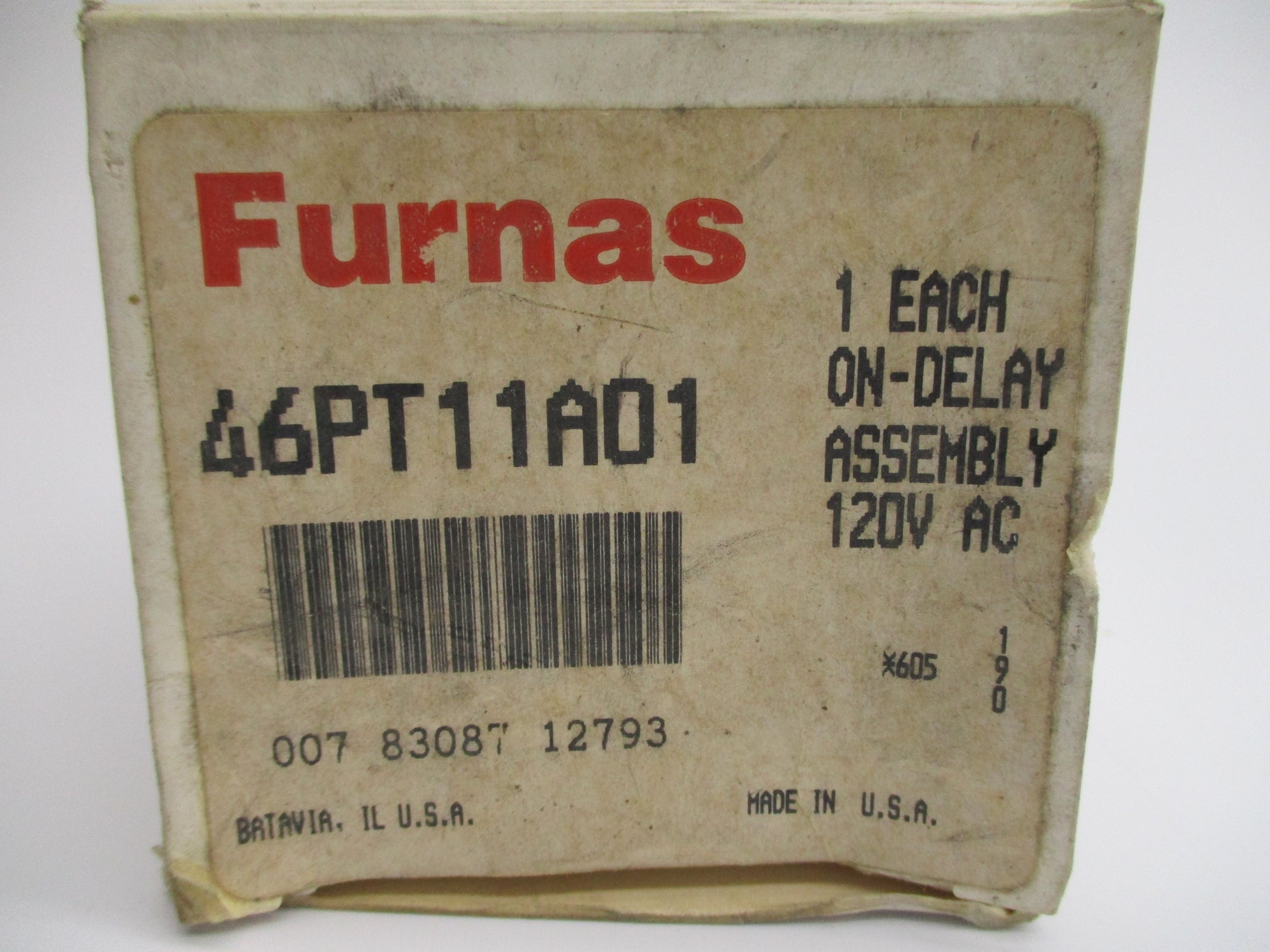 FURNAS 46PT11A01 0.1-10S 120VAC NSMP