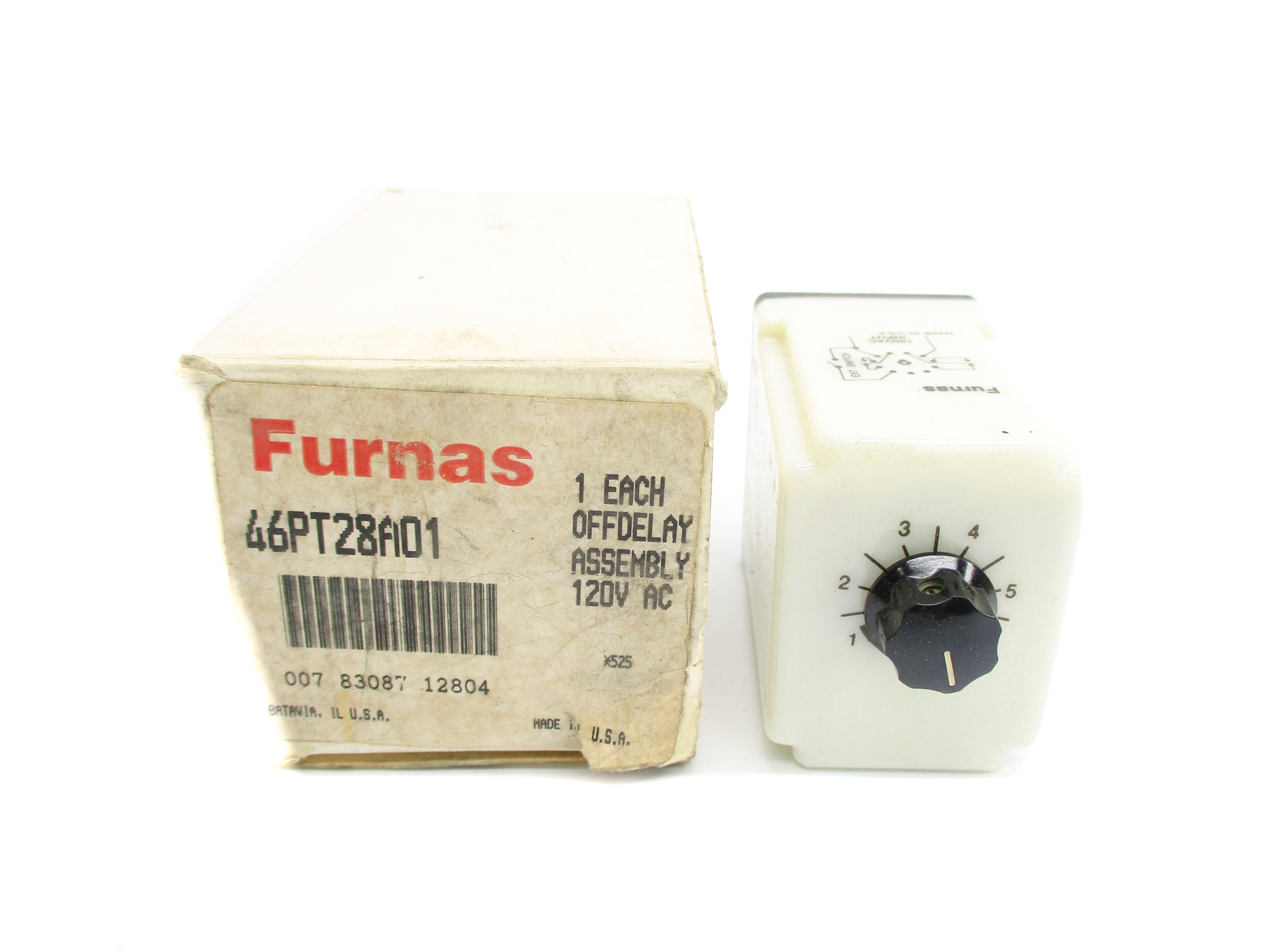 FURNAS 46PT28A01 0.1-10S 120VAC NSMP