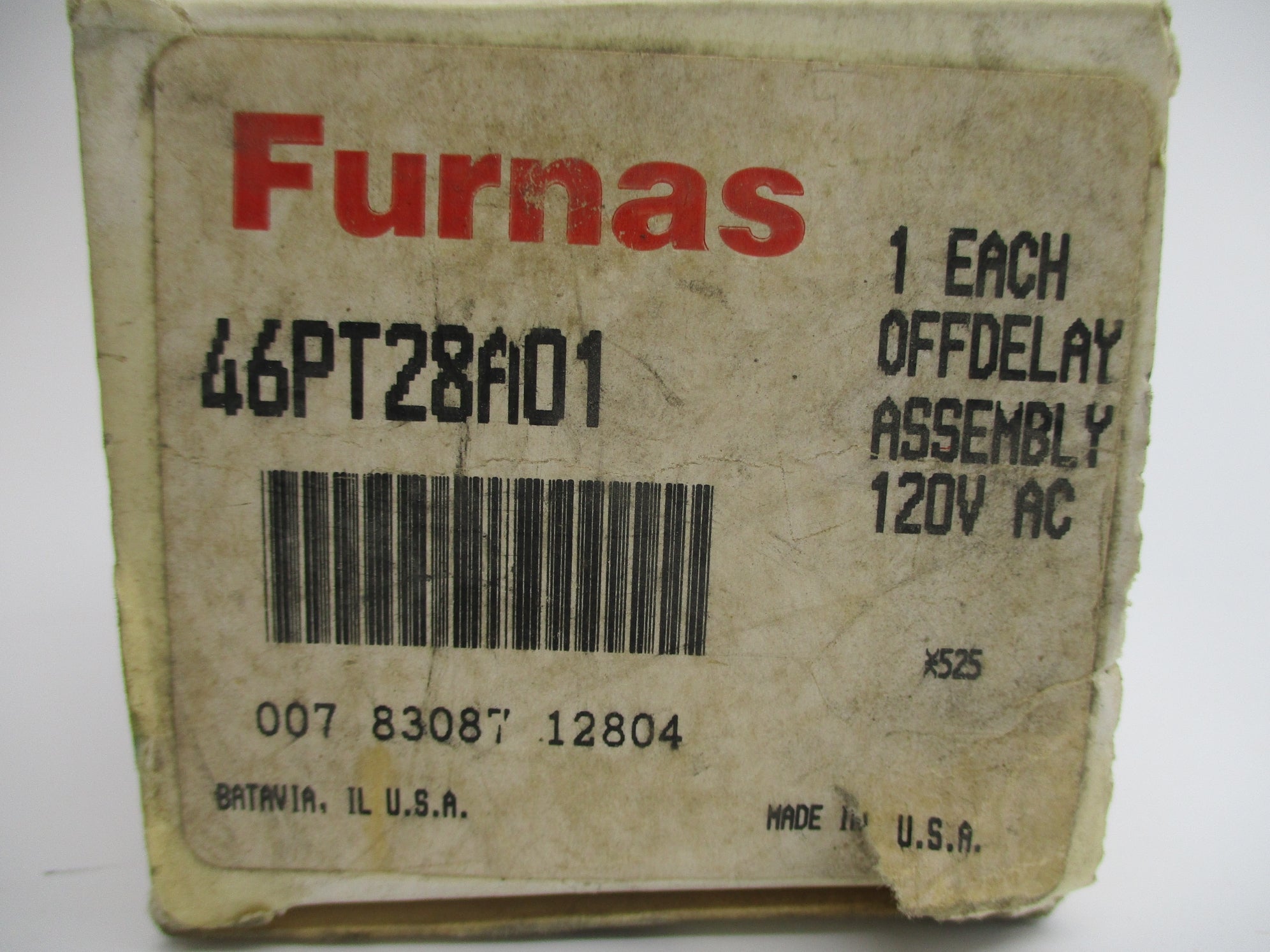 FURNAS 46PT28A01 0.1-10S 120VAC NSMP