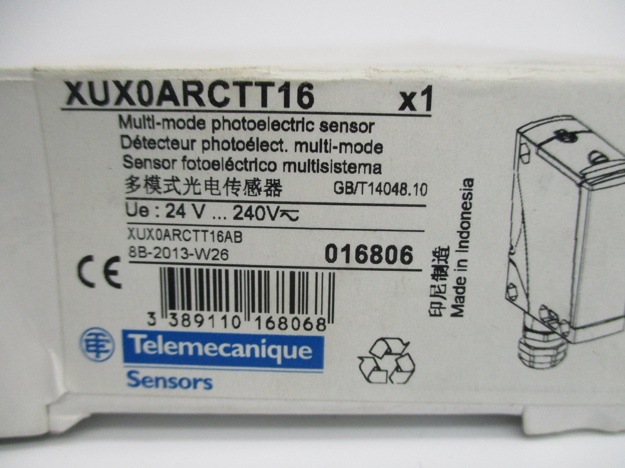 TELEMECANIQUE XUX0ARCTT16 24-240V 3A NSMP