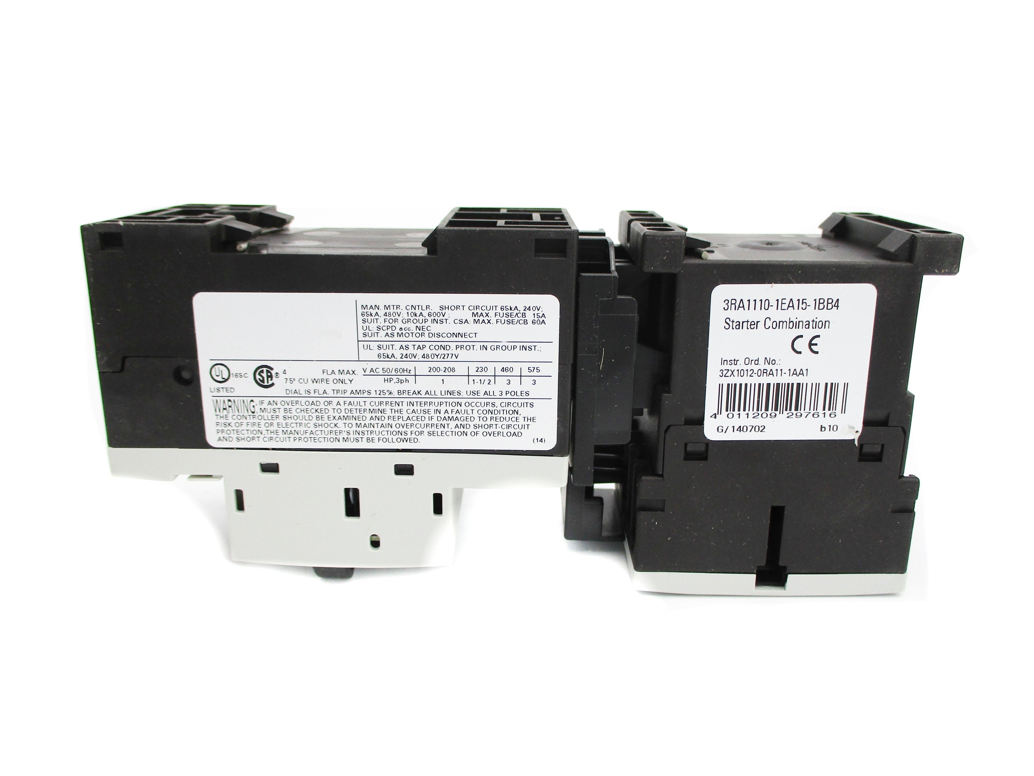 SIEMENS 3RA1110-1EA15-1BB4 NSMP