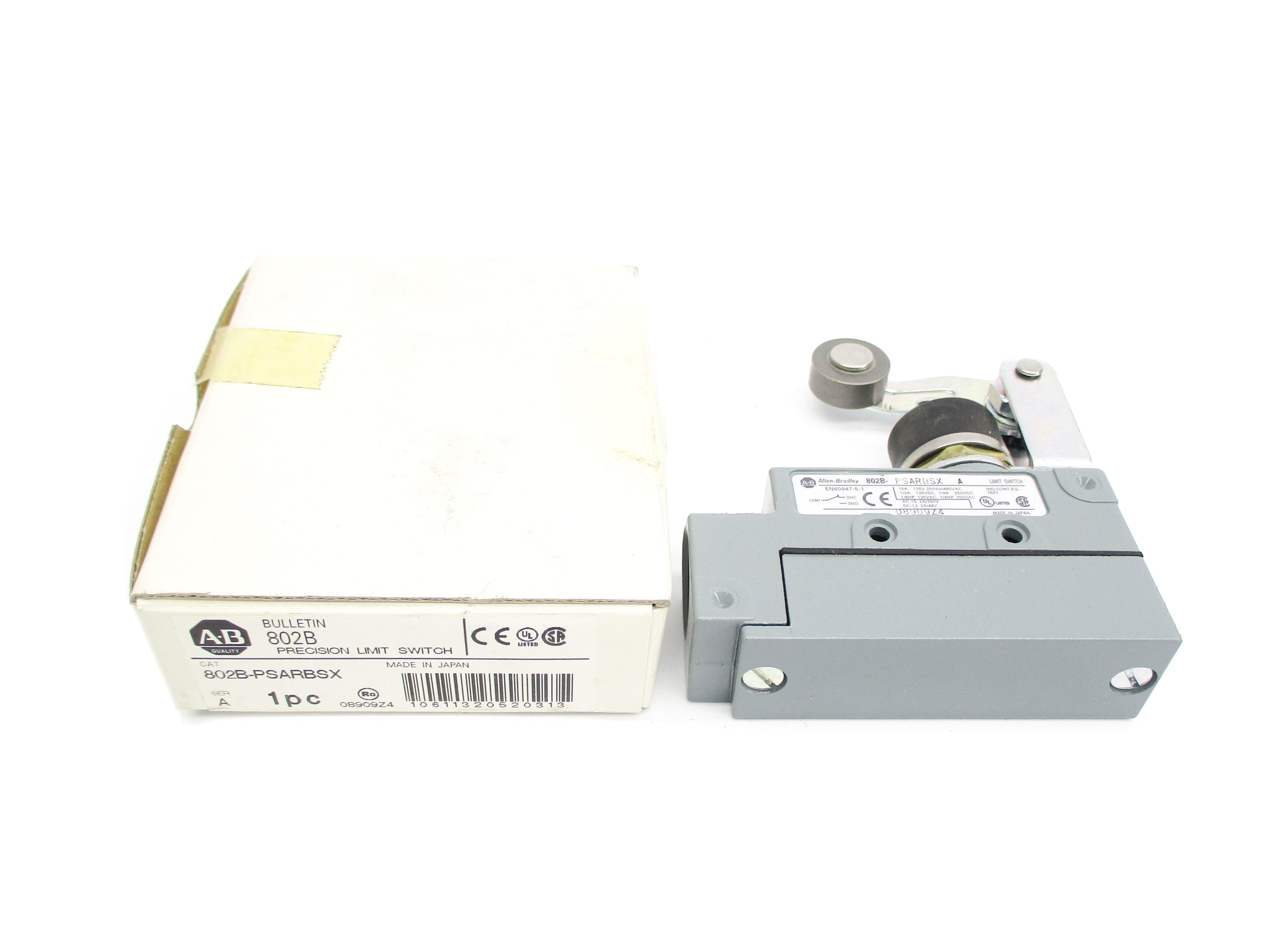 ALLEN BRADLEY 802B-PSARBSX SER. A 480VAC 15A (WH) NSMP