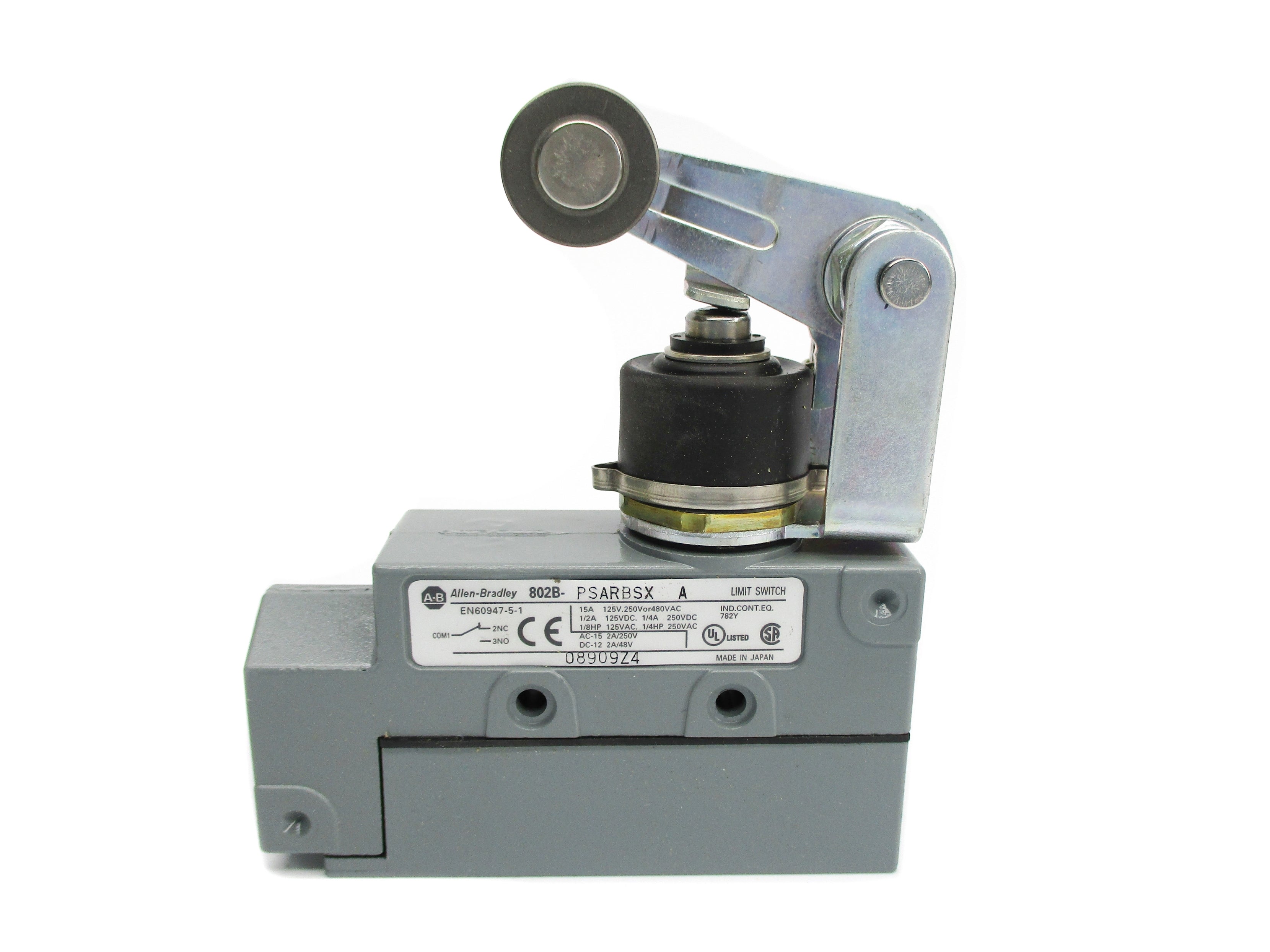 ALLEN BRADLEY 802B-PSARBSX SER. A 480VAC 15A (WH) NSMP