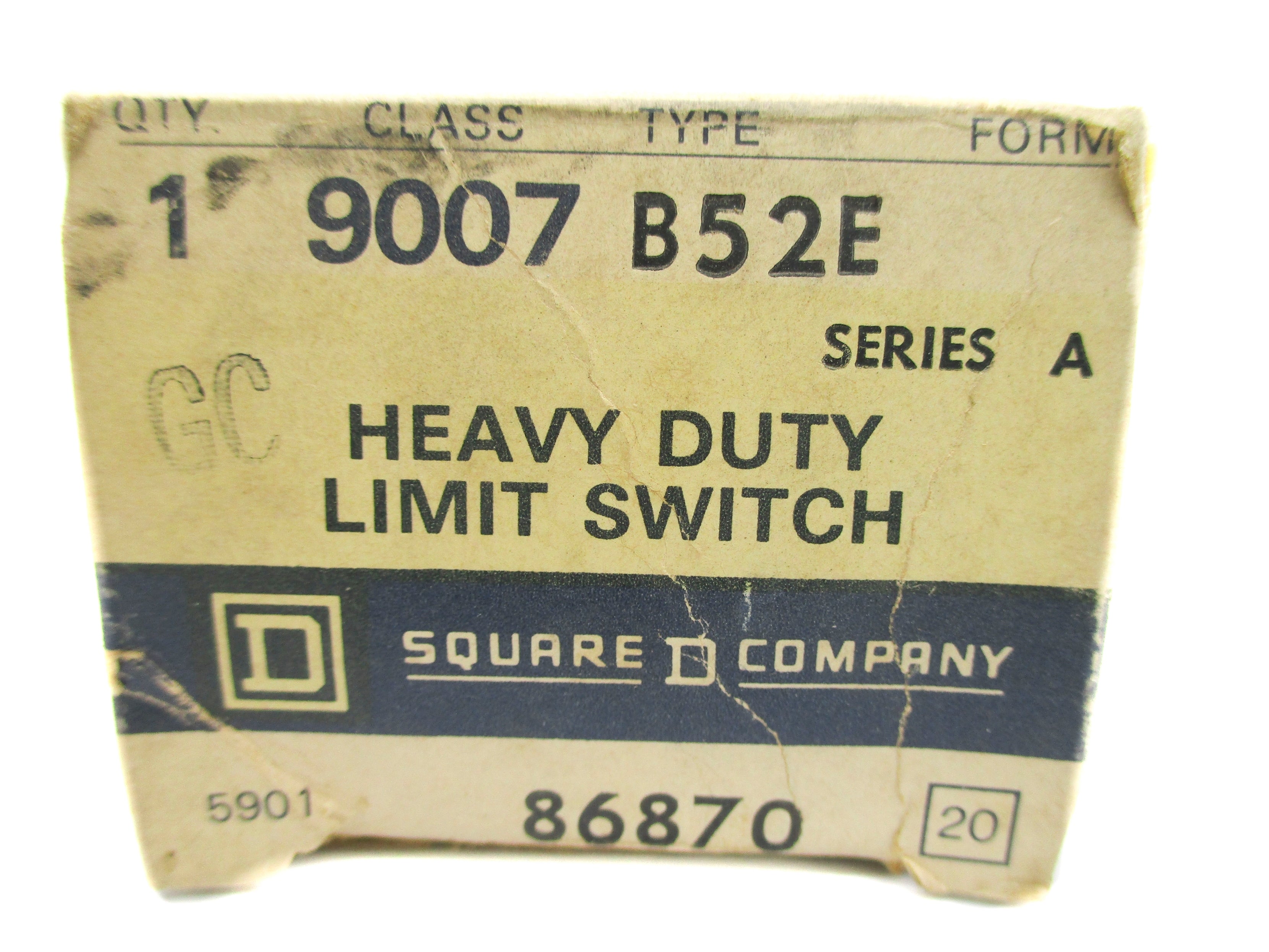 SQUARE D 9007B52E SER. A NSMP