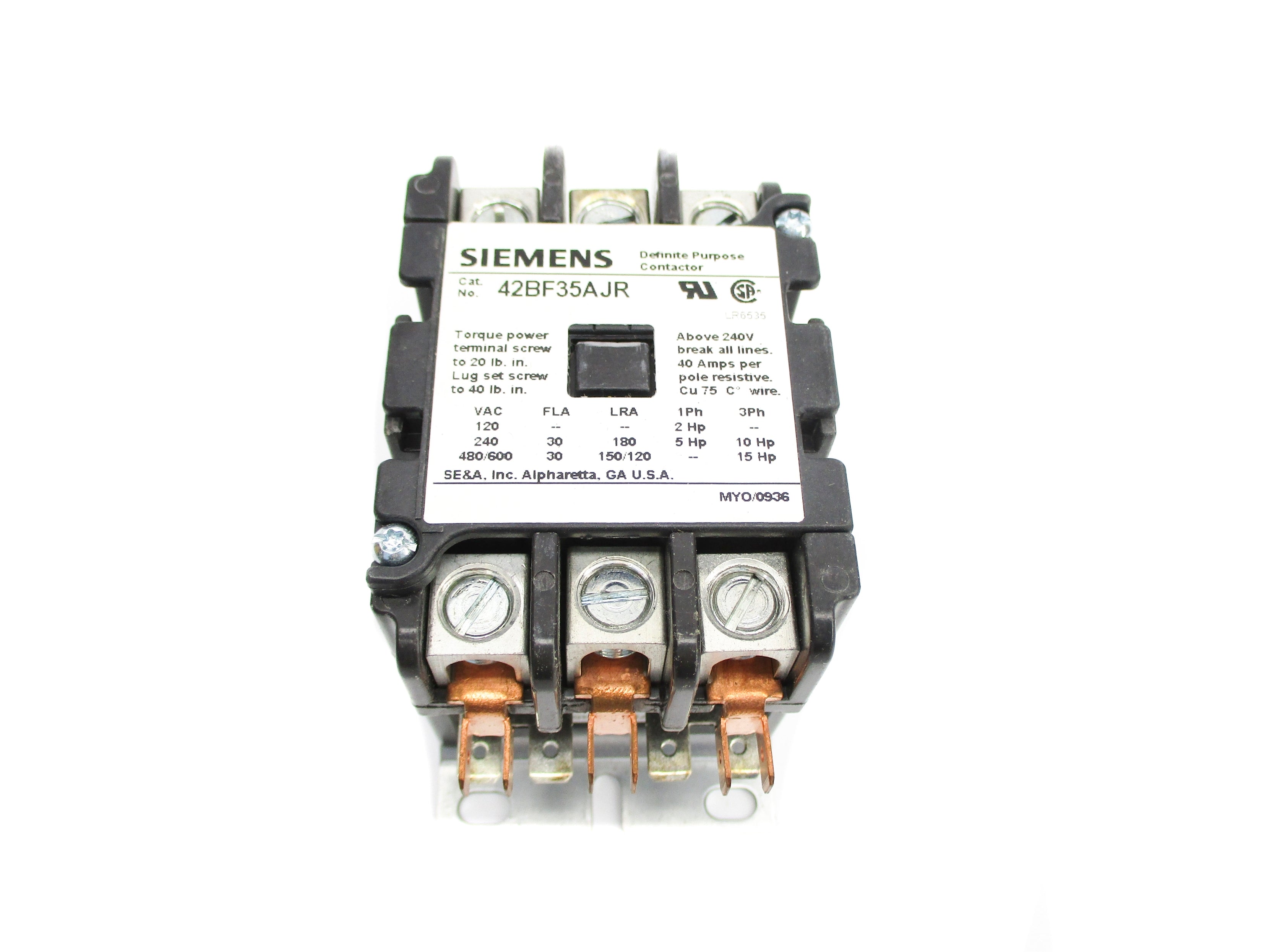 SIEMENS 42BF35AJR 24V UNMP