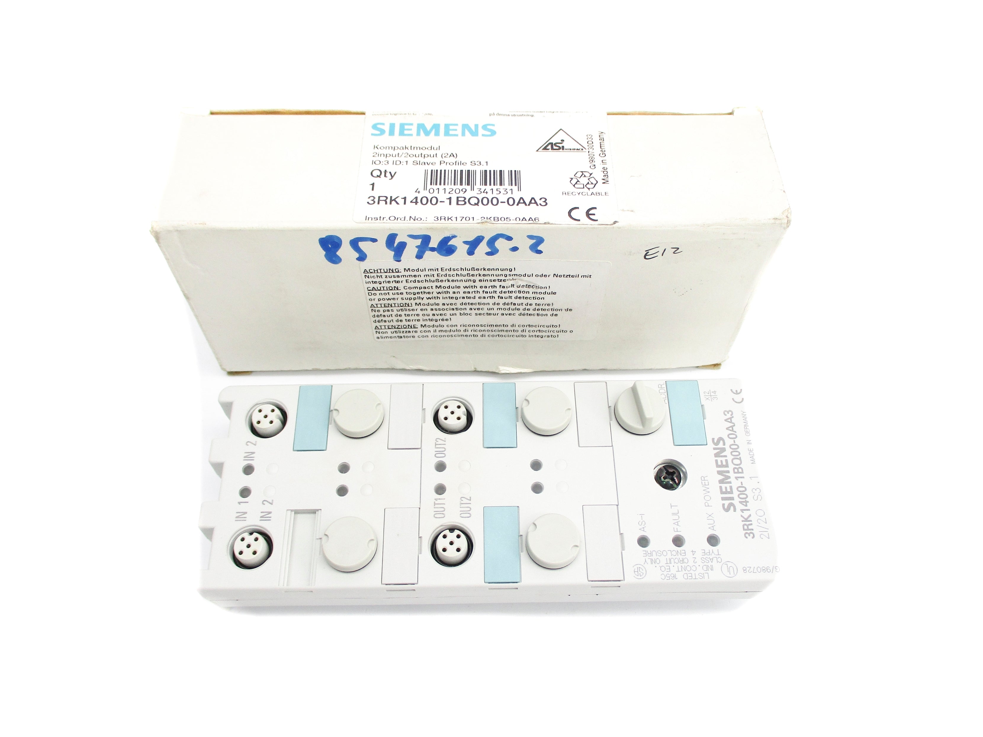 SIEMENS 3RK1400-1BQ00-0AA3 NSMP