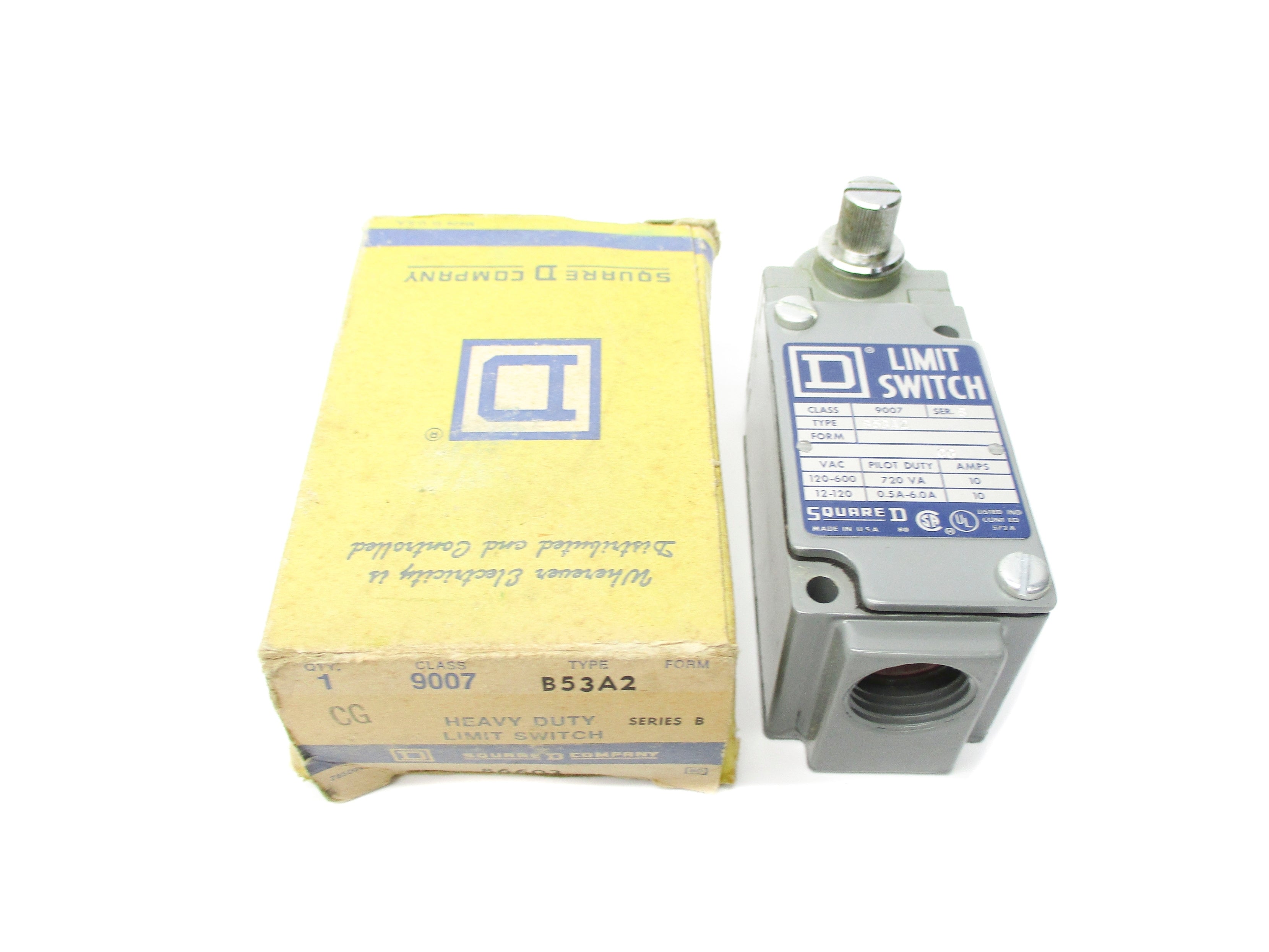 SQUARE D 9007B53A2 SER. B NSMP