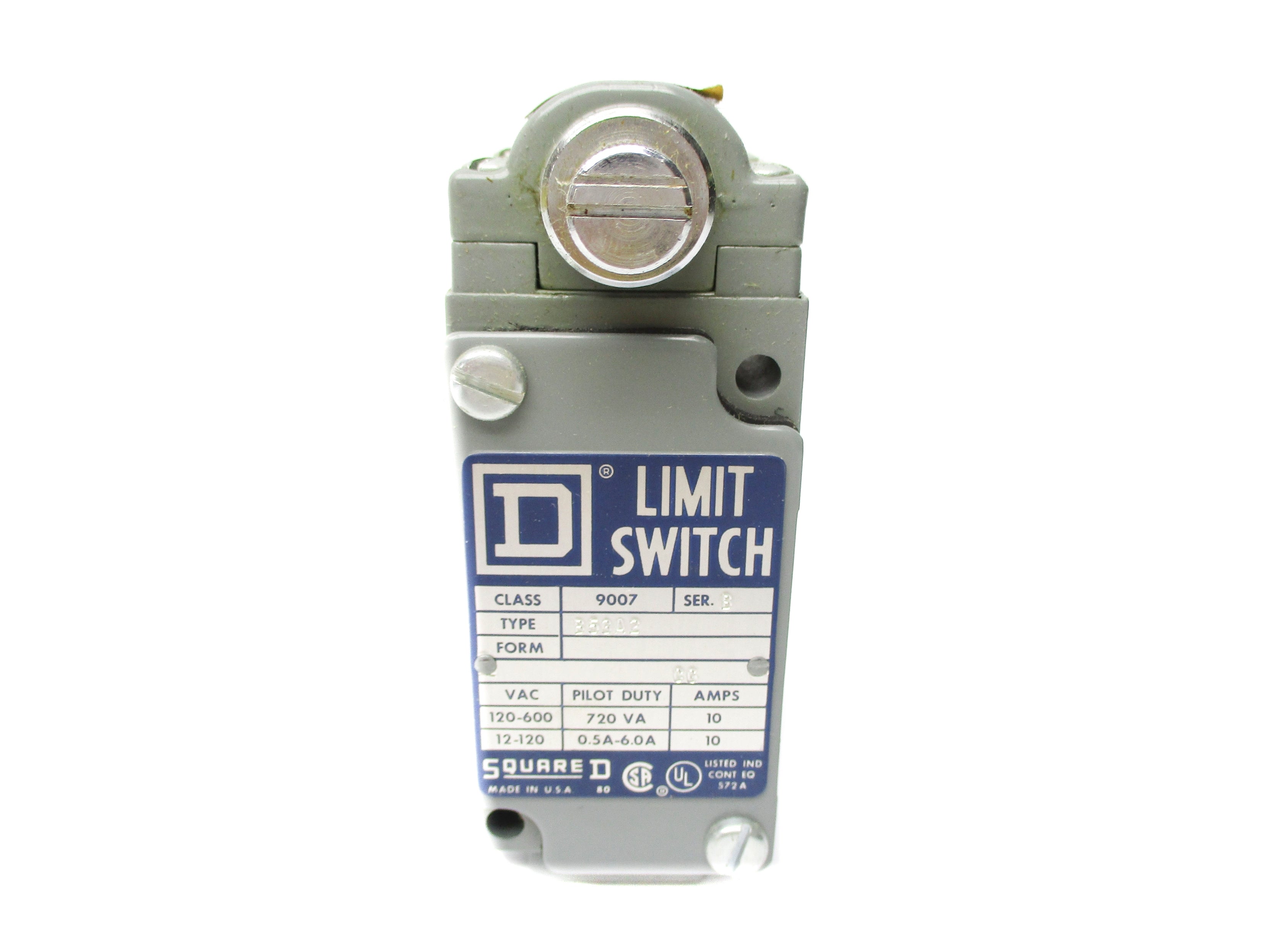 SQUARE D 9007B53A2 SER. B NSMP