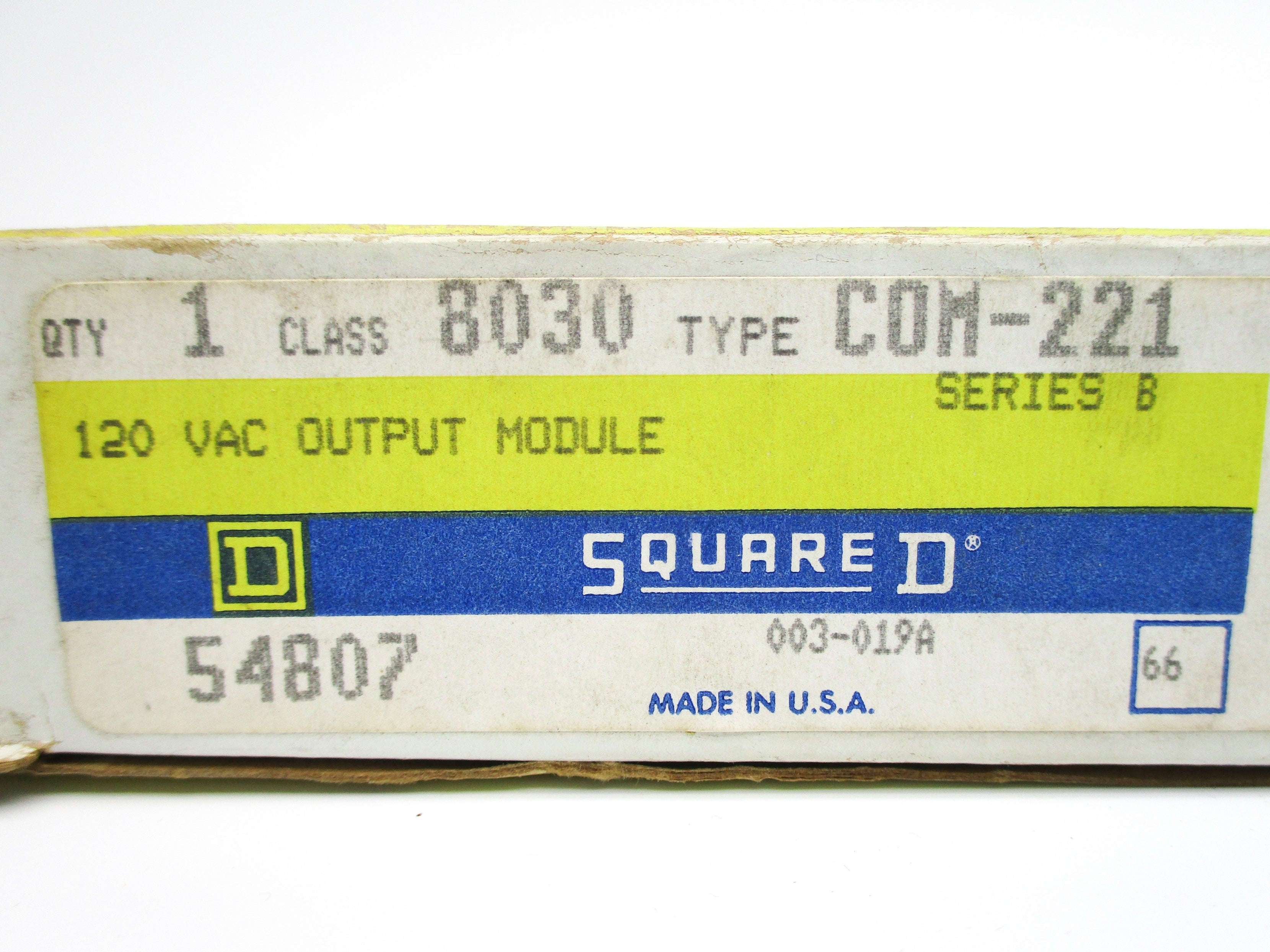 SQUARE D 8030C0M221 SER. B NSMP