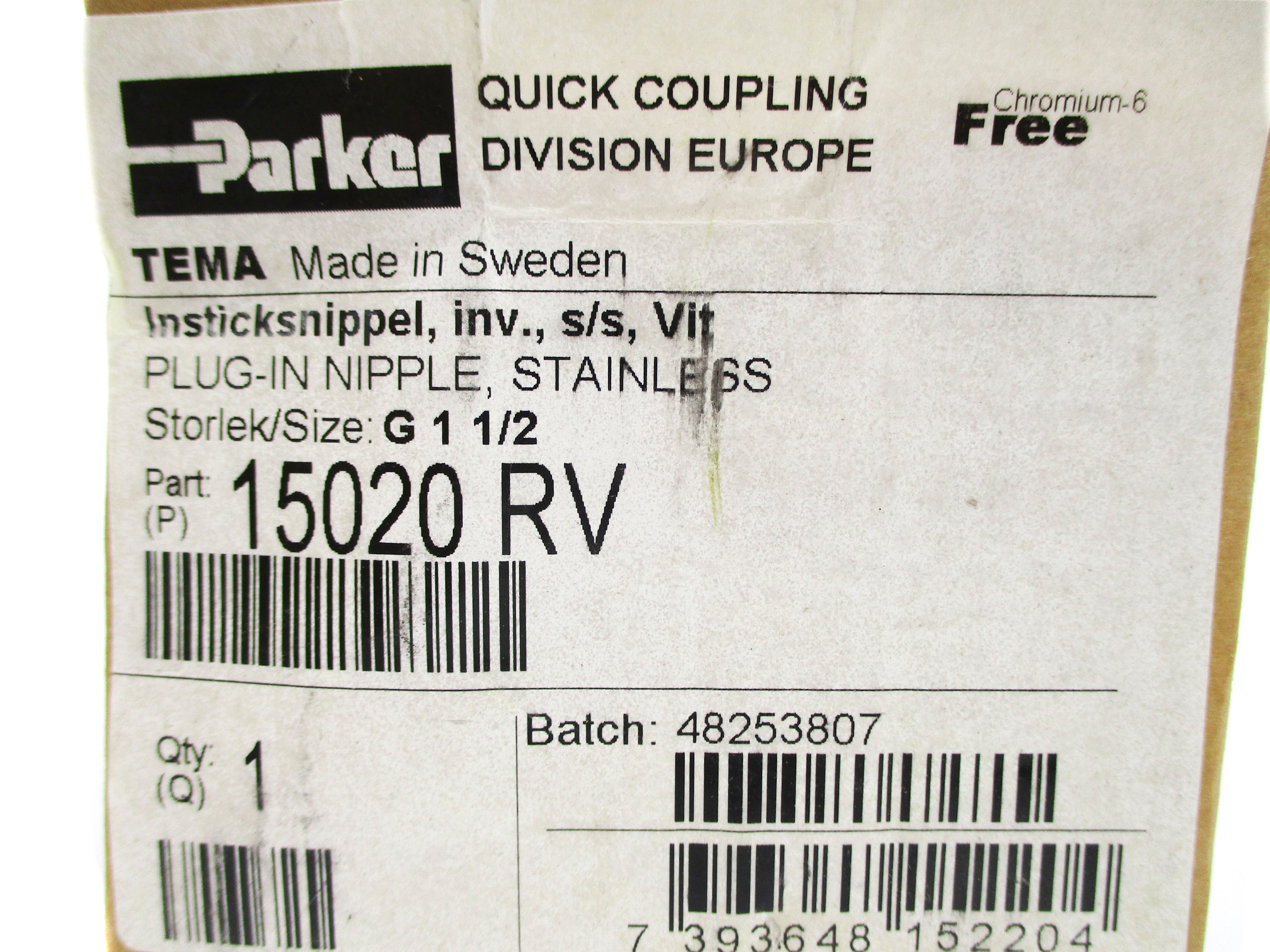 PARKER 15020RV NSMP