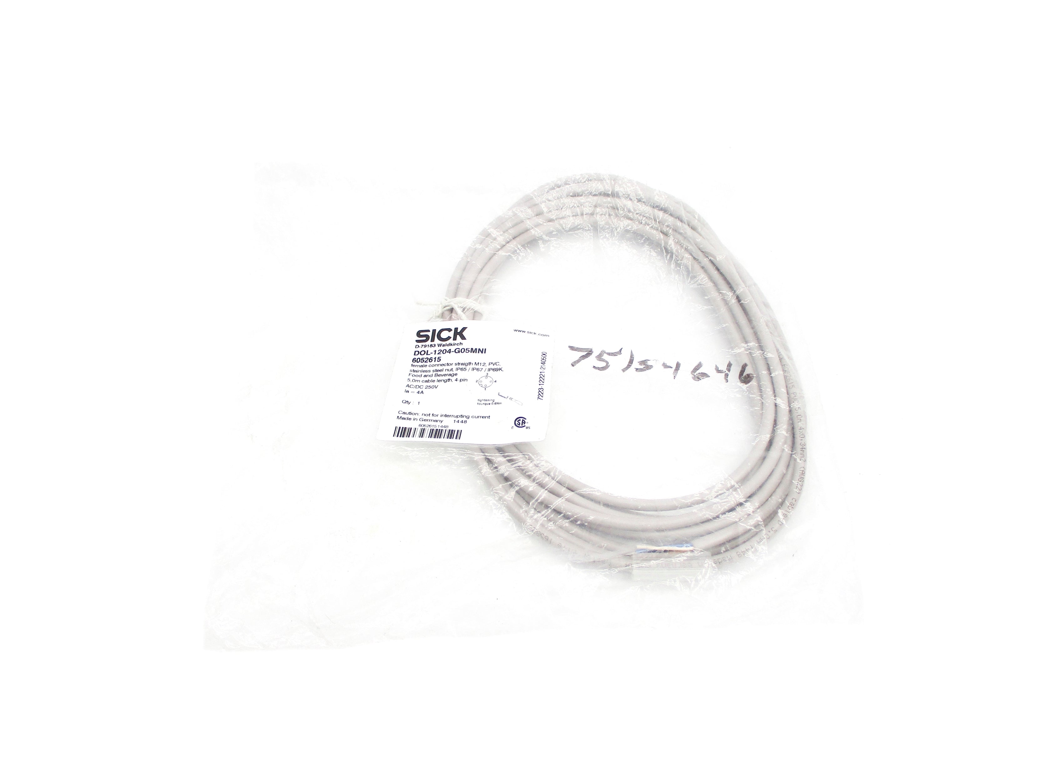 SICK DOL-1204-G05MNI 6052615 250VAC/DC 4A NSMP