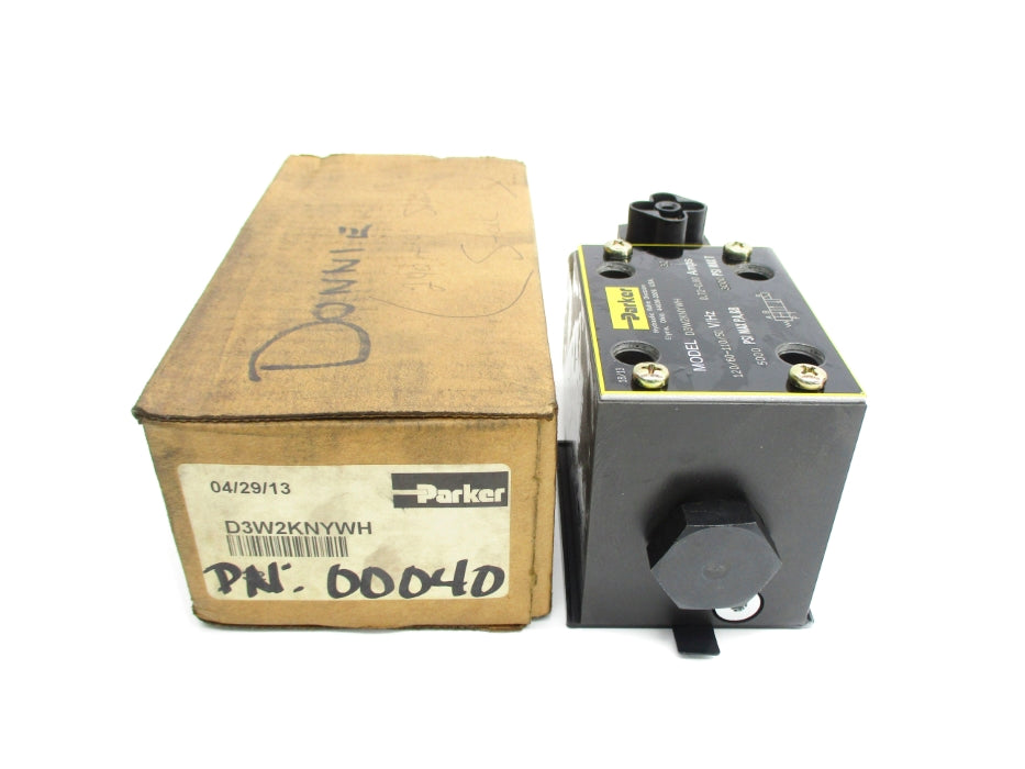 PARKER D3W2KNYWH 5000PSI 110/120V NSMP