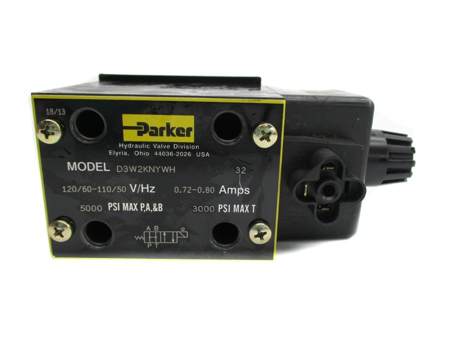 PARKER D3W2KNYWH 5000PSI 110/120V NSMP