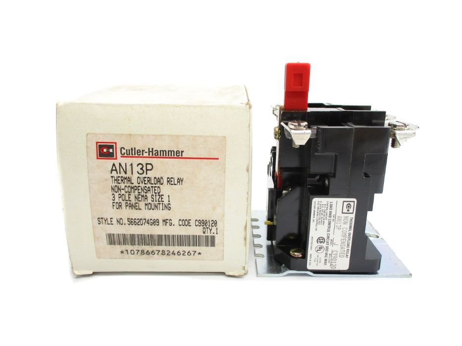 CUTLER HAMMER 5662D74G09 AN13P 600VAC NSMP