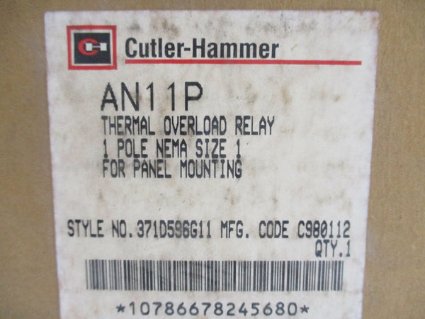 CUTLER HAMMER AN11P 600VAC NSMP