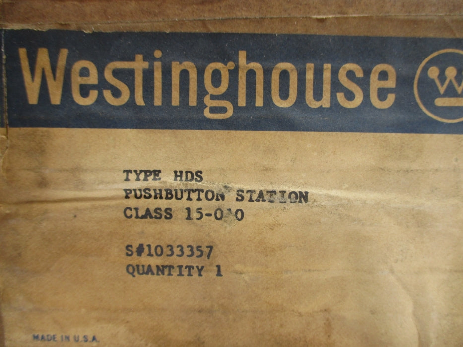 WESTINGHOUSE HDS 1033357 NSFS