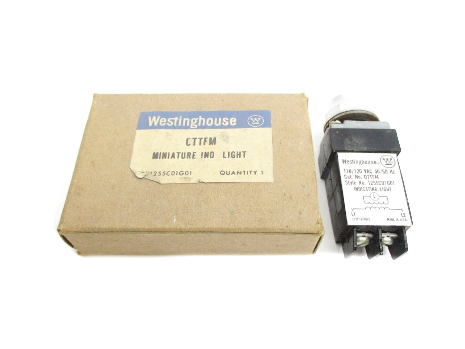 WESTINGHOUSE 1255C01G01 OTTFM 110/120VAC NSMP