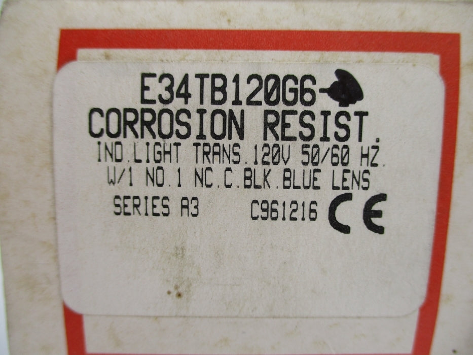 CUTLER HAMMER E34TB120G6-1 SER. A3 NSMP