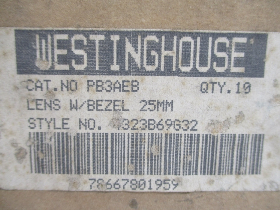WESTINGHOUSE PB3AEB 4323B69G32 (PKG OF 10) NSMP