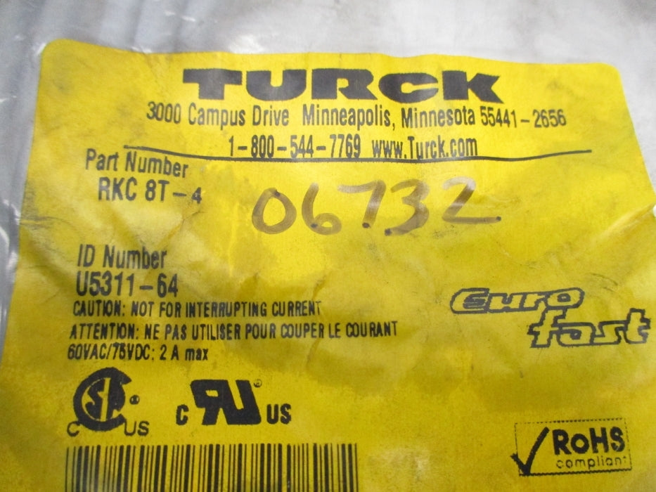TURCK RKC8T-4 U5311-64 NSMP