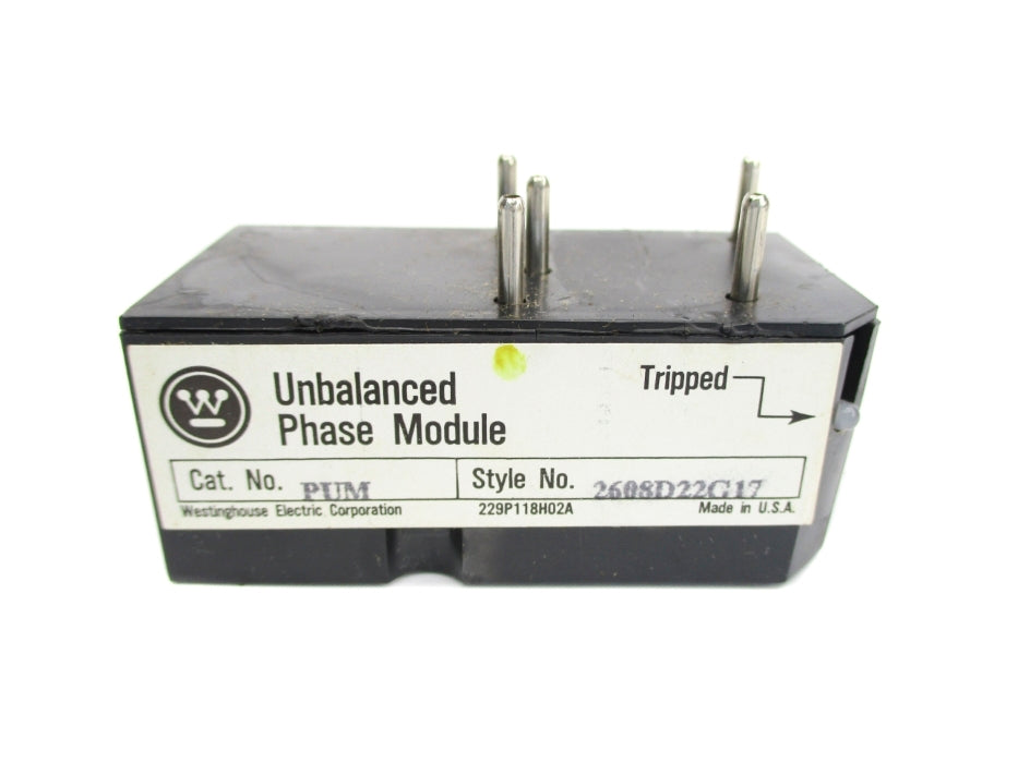 WESTINGHOUSE 2608D22G17 PUM NSMP