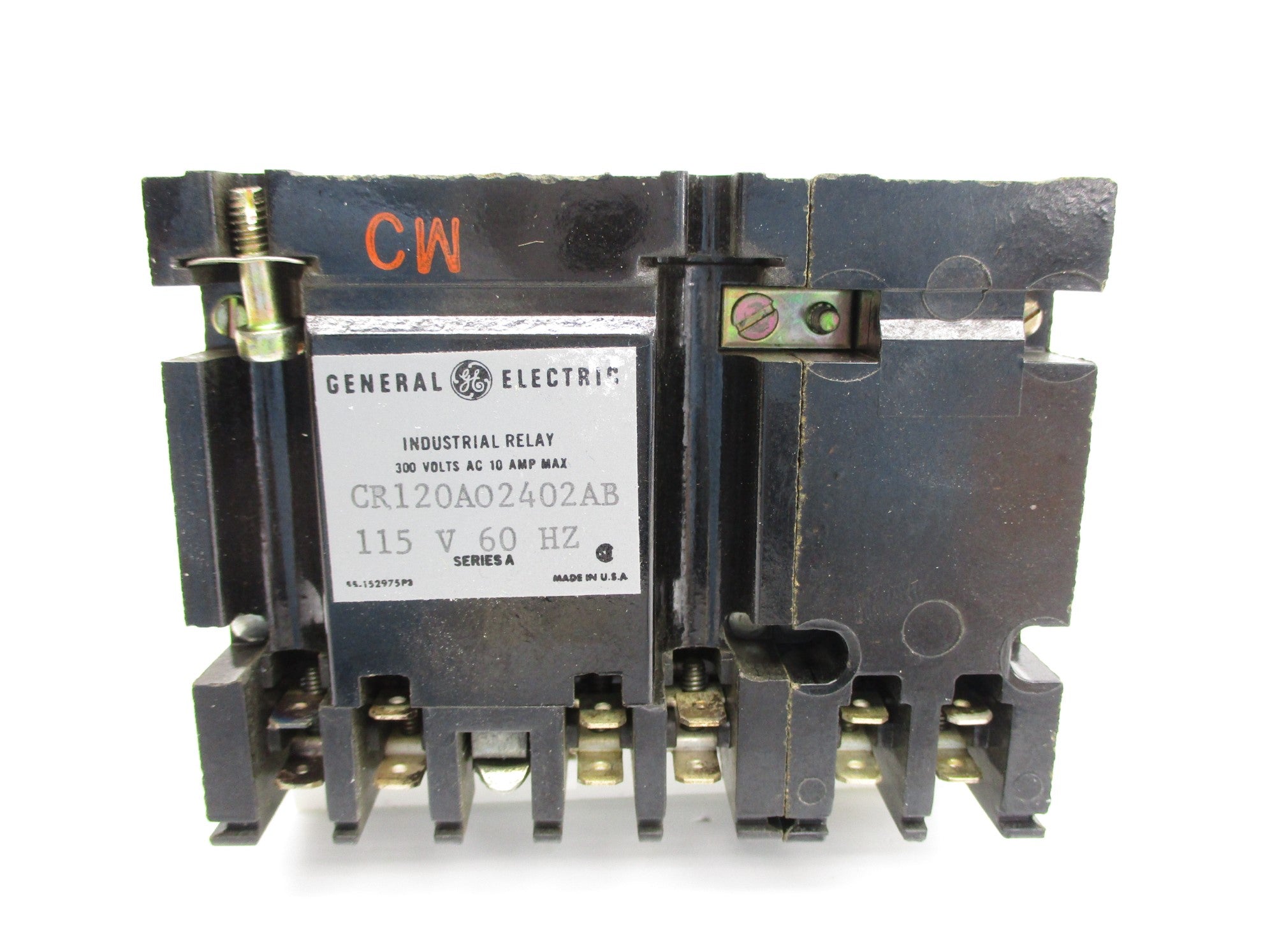 GENERAL ELECTRIC CR120A02402AB SER. A 115V 10A NSMP