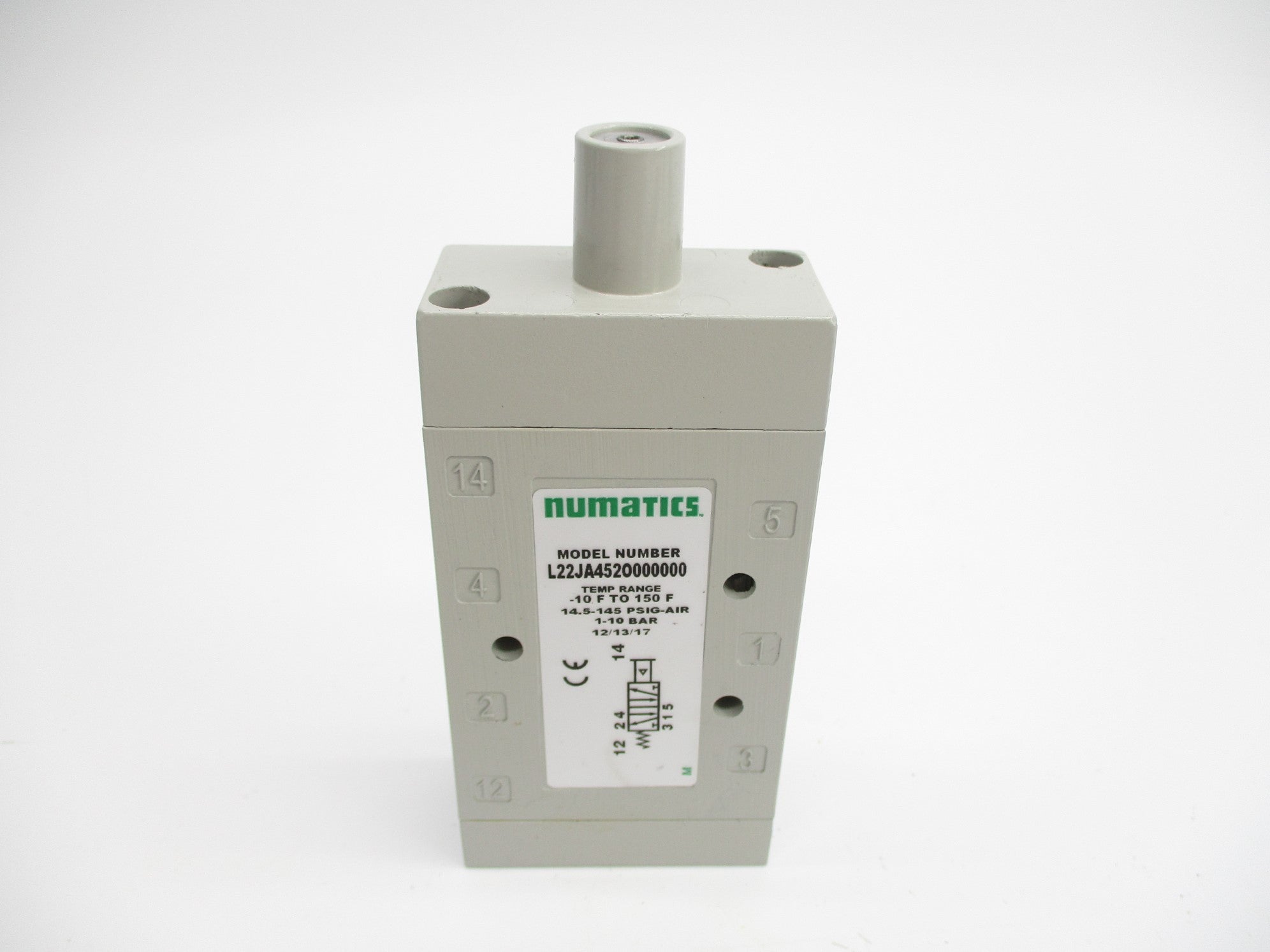 NUMATICS L22JA452O000000 14.5-145PSI NSNP