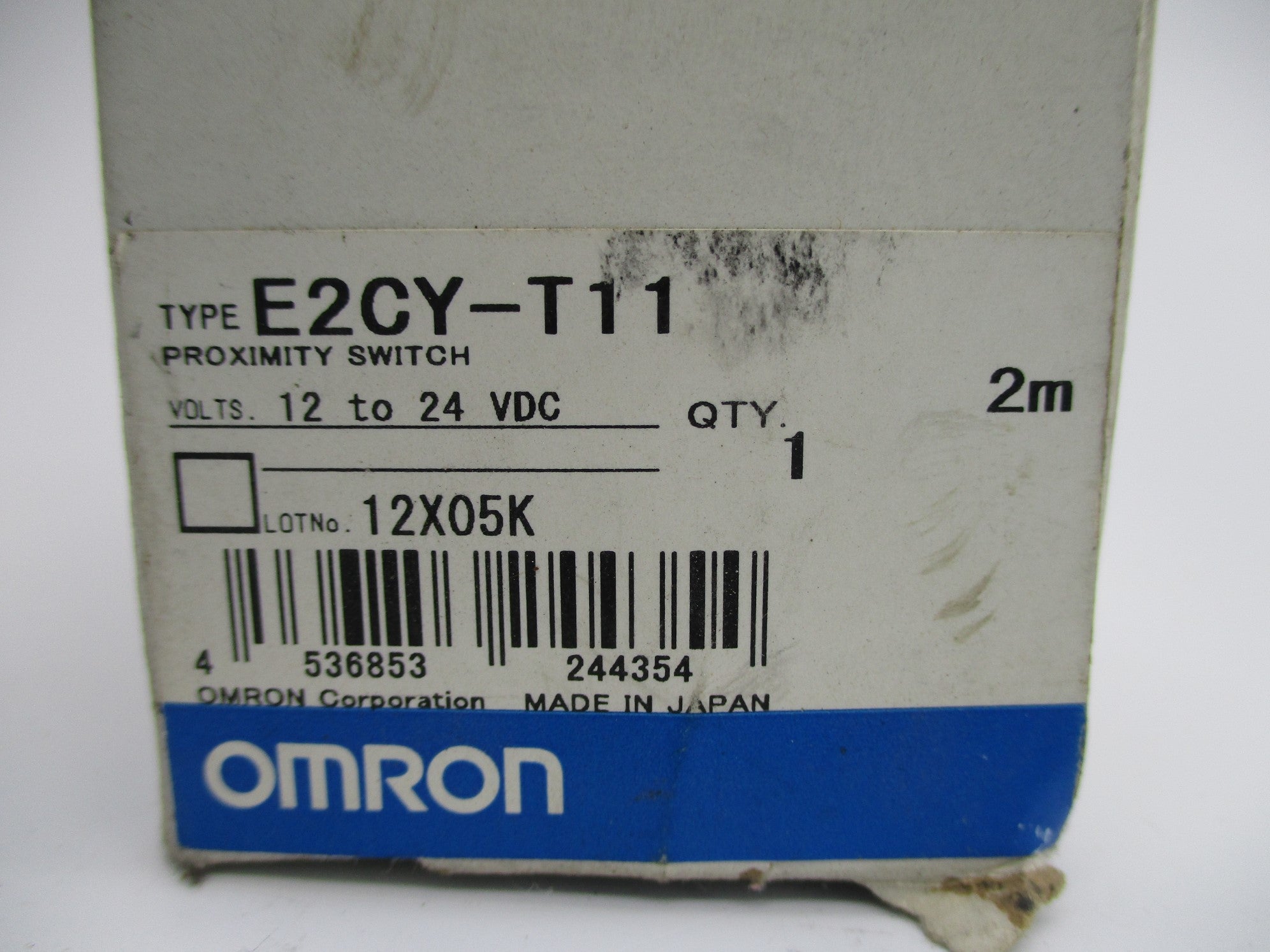 OMRON E2CY-T11 12-24VDC 2M NSMP