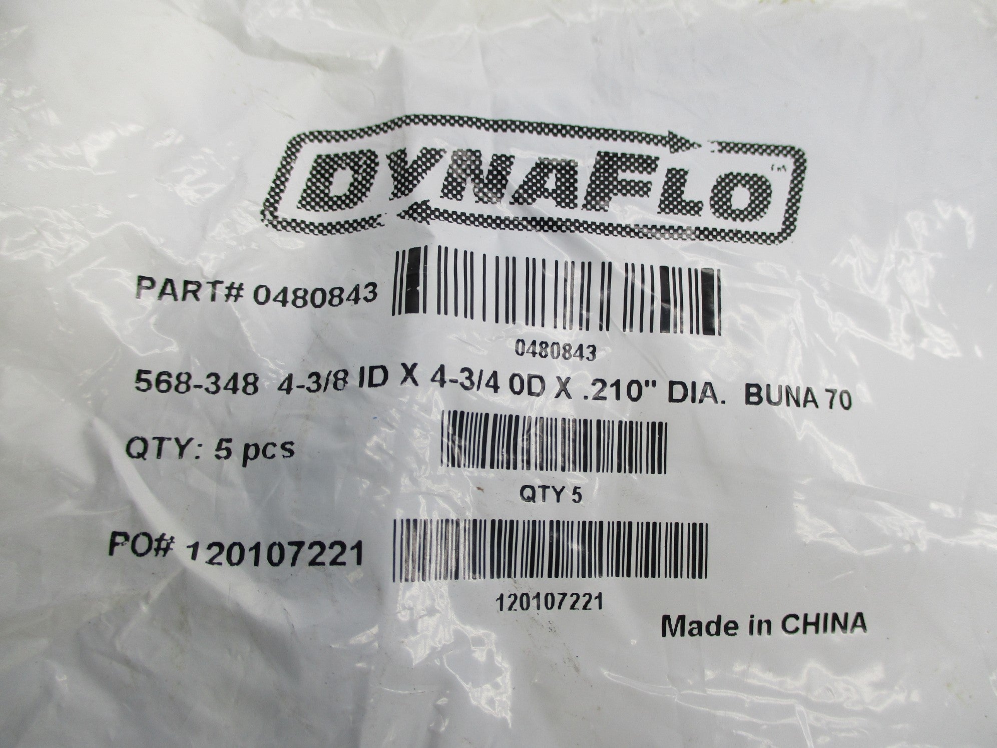 DYNAFLO 0480843 (PKG OF 5) NSMP