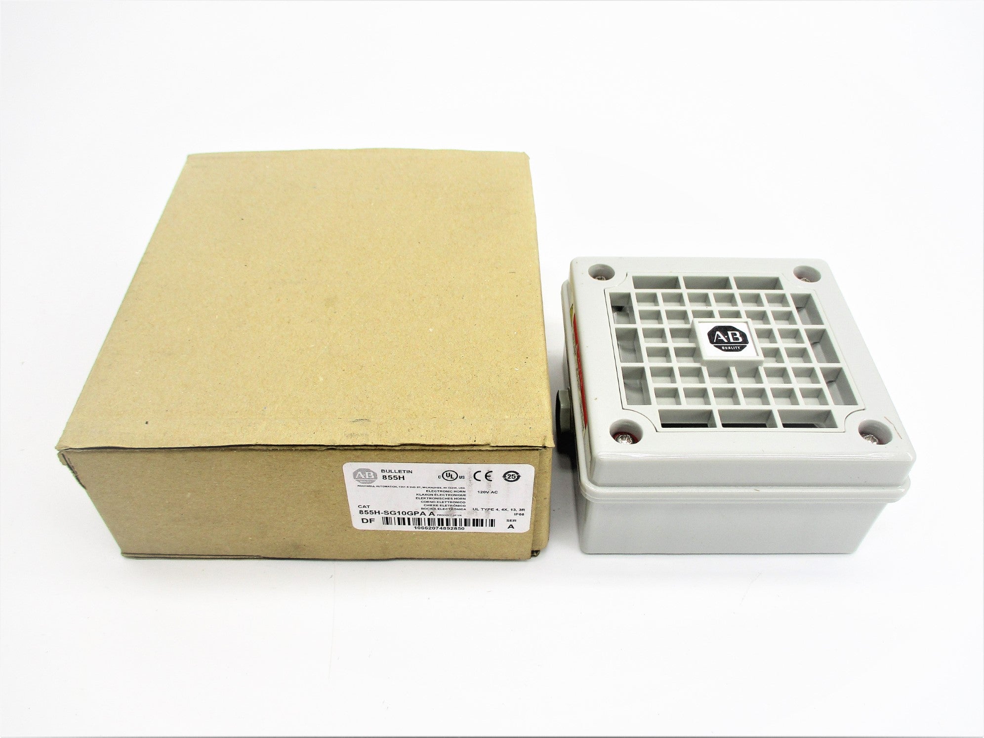 ALLEN BRADLEY 855H-SG10GPA SER. A (BR/WH) NSMP